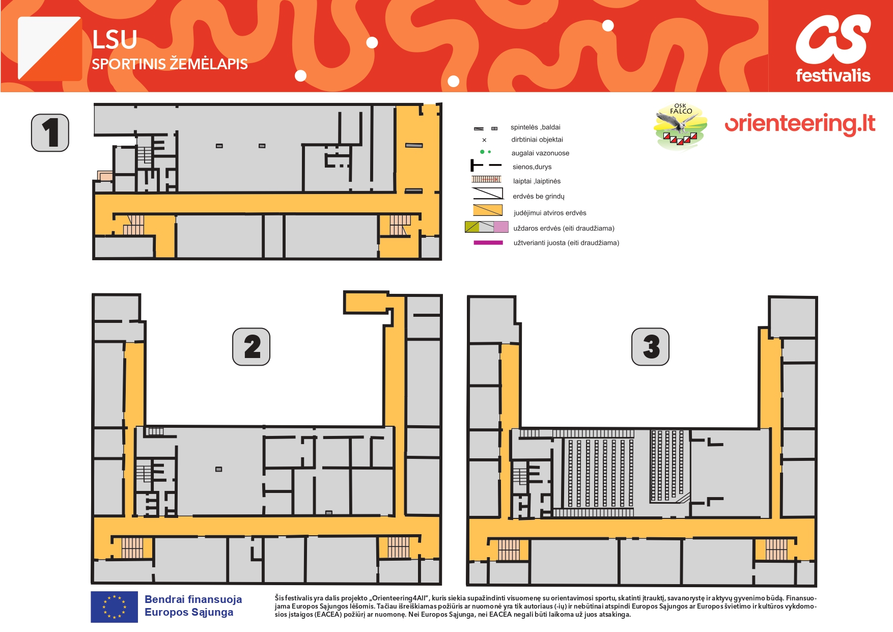 Patalpų žemėlapis